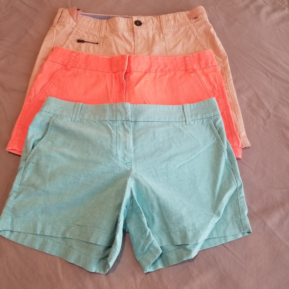 3 Pairs of Shorts Banana Republic and J. Crew